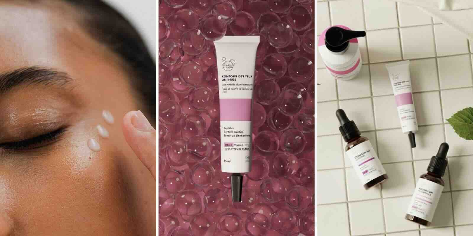 Clémence & Vivien Anti-Aging Augenpflege Creme – COSMOS ORGANIC Naturkosmetik Made in France Augenpflege